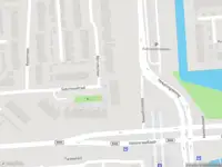 Ambulance met grote spoed naar de Saturnusstraat in Spijkenisse