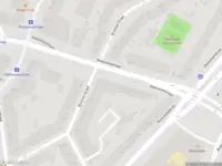 Ambulance met grote spoed naar de Breitnerstraat in Rotterdam