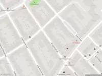 Ambulance met grote spoed naar de Brugmanstraat in Schiedam