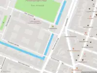 Ambulance met gepaste spoed naar de Lansiersstraat in Haarlem