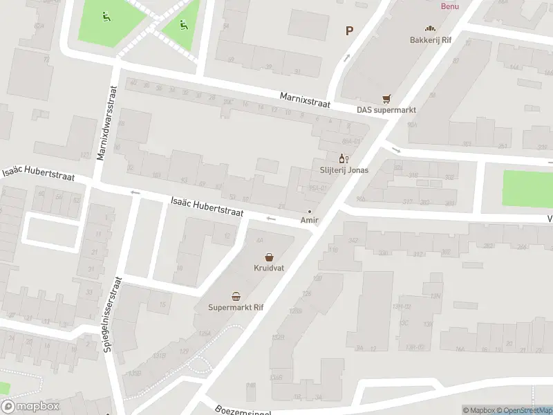 Ambulance met grote spoed naar de Isaäc Hubertstraat in Rotterdam