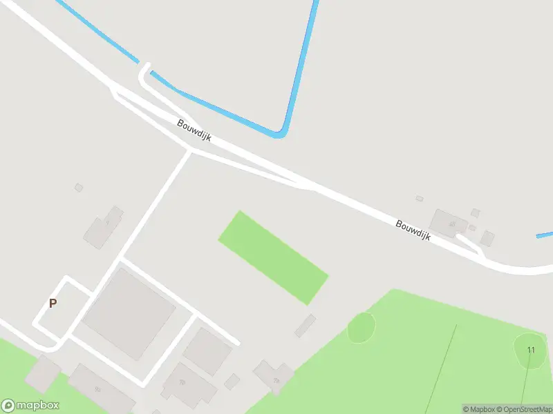 Ambulance met grote spoed naar de Bouwdijk in Melissant