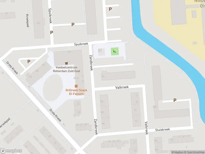 Ambulance met gepaste spoed naar de Zandkreek in Rotterdam