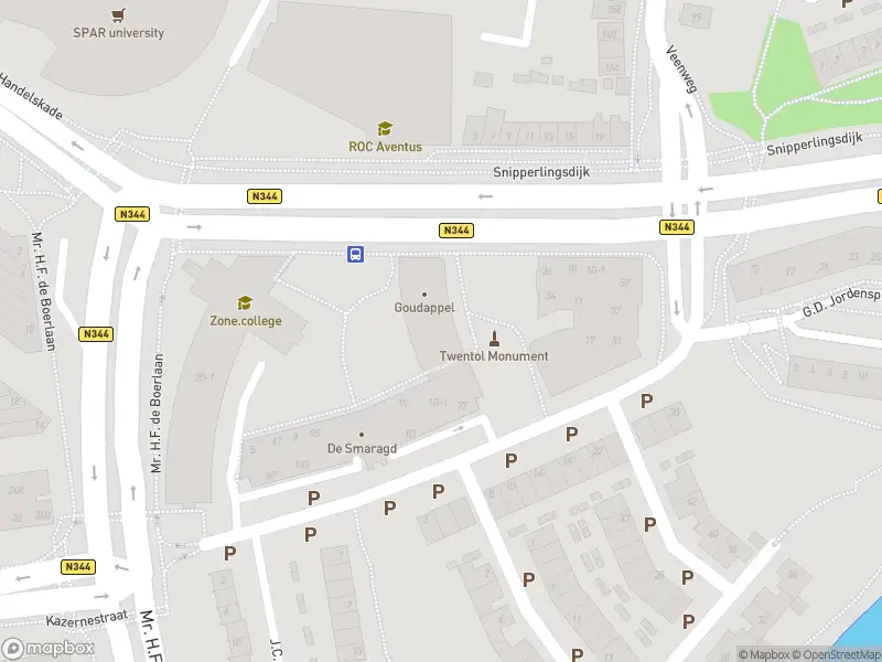 Brandweer met gepaste spoed naar de G.D. Jordensplein in Deventer vanwege afgaan automatisch brandalarm