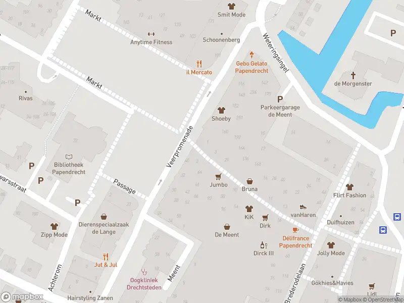 Brandweer met gepaste spoed naar de Meentpassage in Papendrecht