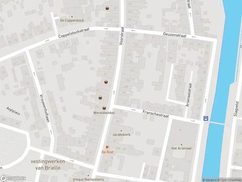 Ambulance naar de Voorstraat in Brielle