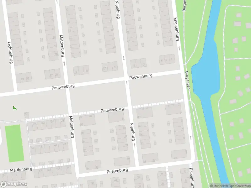 Ambulance met gepaste spoed naar de Pauwenburg in Rotterdam