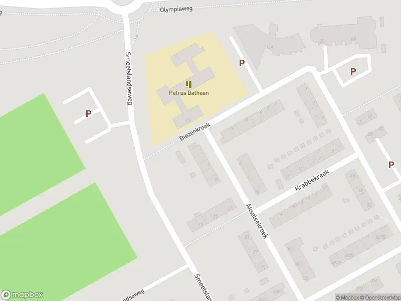 Ambulance met gepaste spoed naar de Akselsekreek in Rotterdam