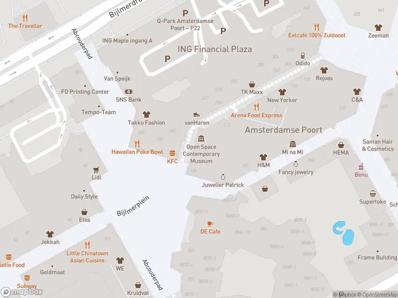 Politie met grote spoed naar de Anton de Komplein in Amsterdam