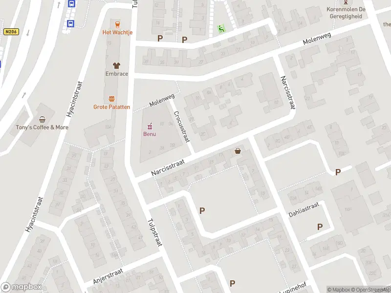 Ambulance met gepaste spoed naar de Narcisstraat in Katwijk