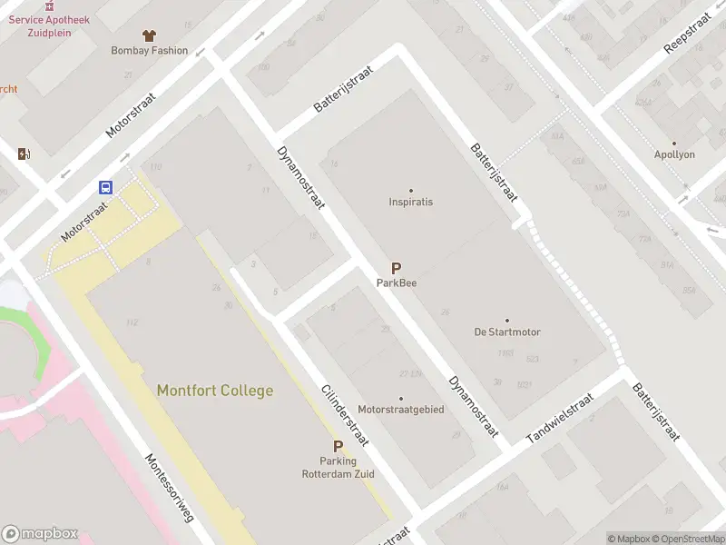 Brandweer met gepaste spoed naar de Dynamostraat in Rotterdam vanwege afgaan automatisch brandalarm