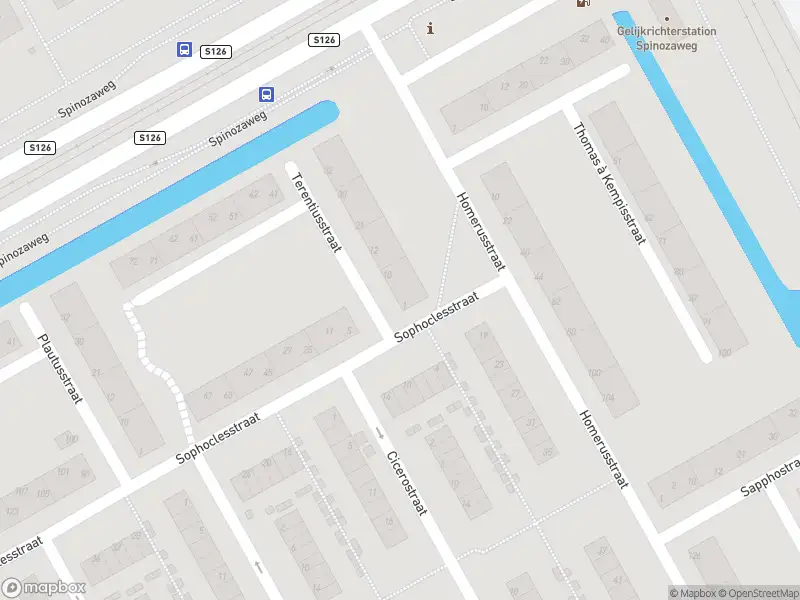 Ambulance met grote spoed naar de Terentiusstraat in Rotterdam