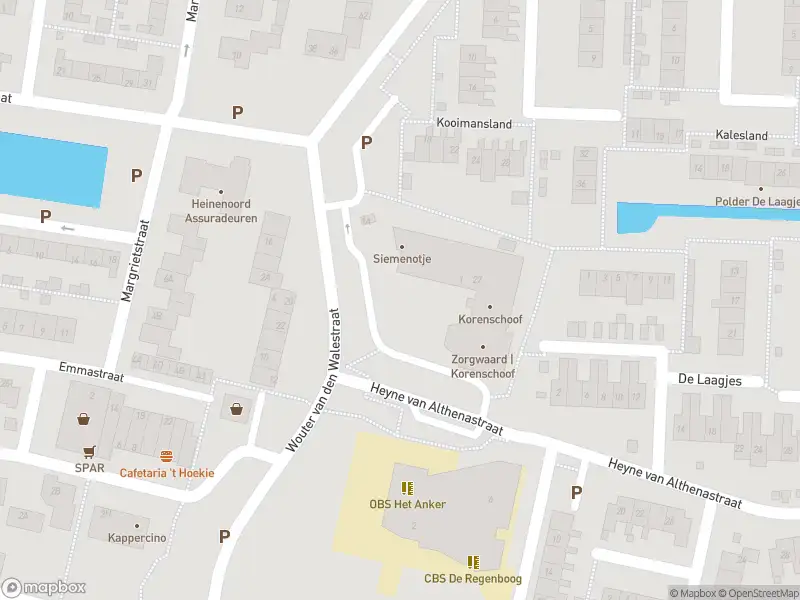 Ambulance met gepaste spoed naar de Wouter van den Walestraat in Heinenoord