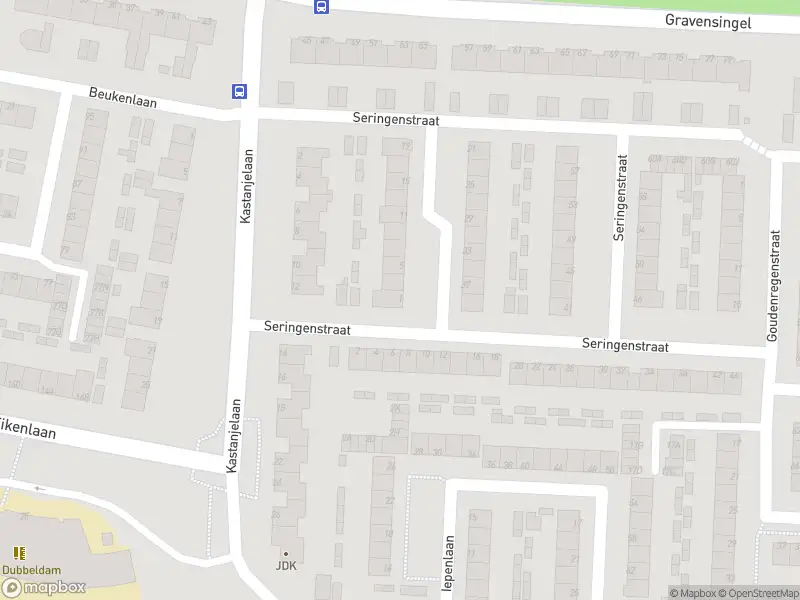 Ambulance met gepaste spoed naar de Seringenstraat in Dordrecht