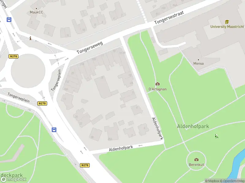 Politie naar de Aldenhofpark in Maastricht vanwege aanrijding met letsel