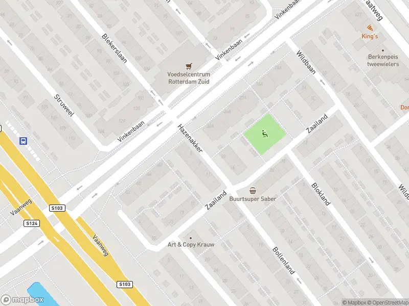 Ambulance naar de Hazenakker in Rotterdam