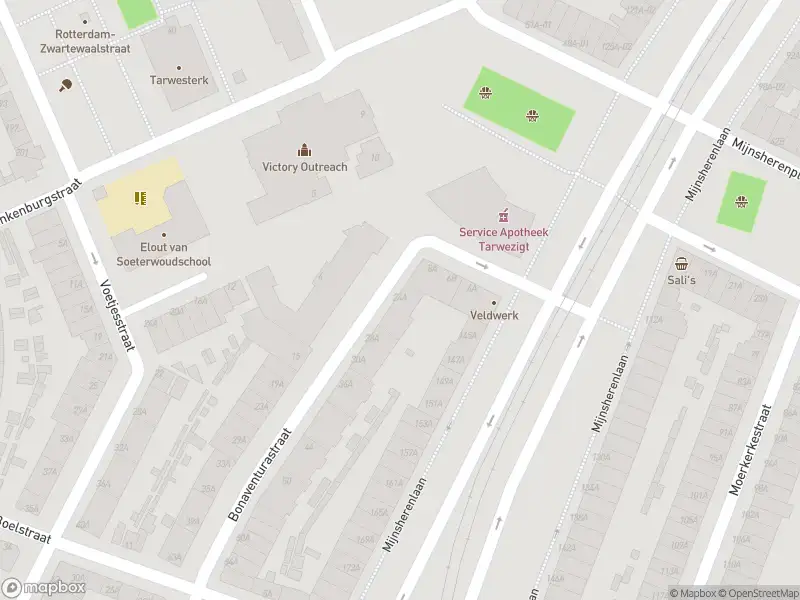 Ambulance met gepaste spoed naar de Bonaventurastraat in Rotterdam