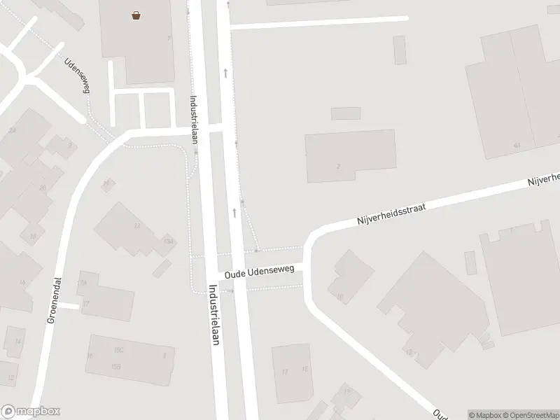 Politie naar de Industrielaan in Uden vanwege ongeval met letsel