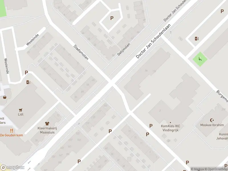 Ambulance met grote spoed naar de Dr. Jan Schoutenlaan in Maassluis