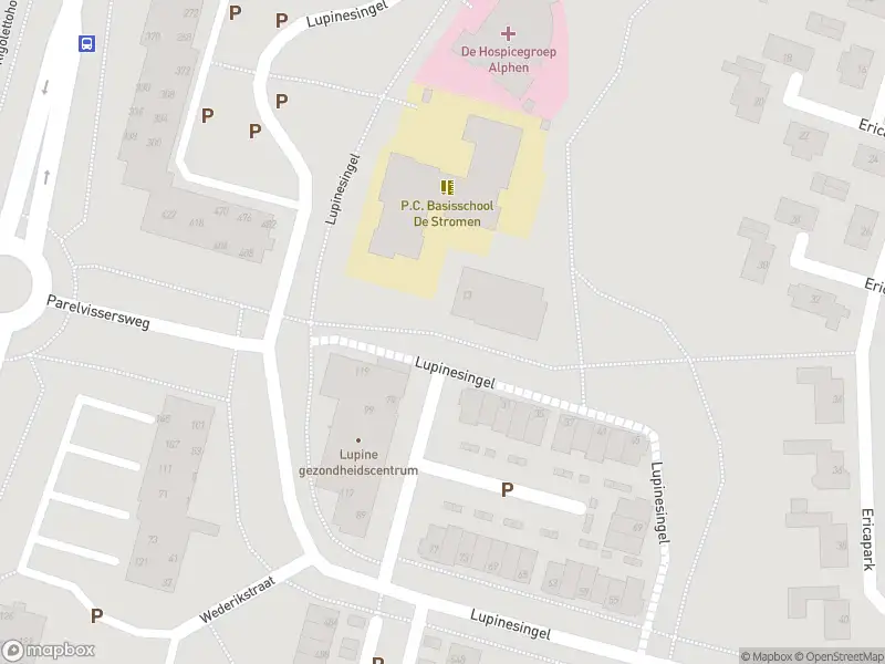 Ambulance met gepaste spoed naar de Lupinesingel in Alphen aan den Rijn