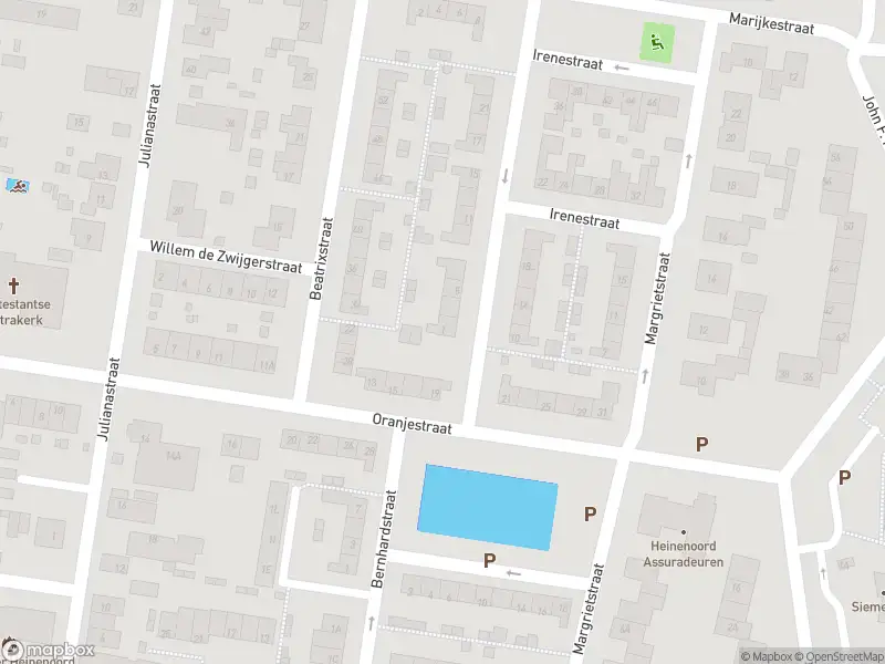 Besteld ambulance vervoer naar de Irenestraat in Heinenoord