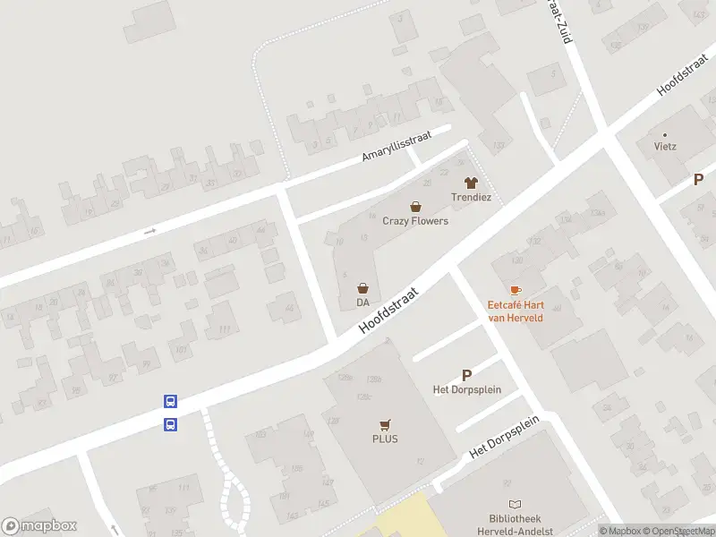 Overlastmelding Het Dorpsplein in Herveld gesloten