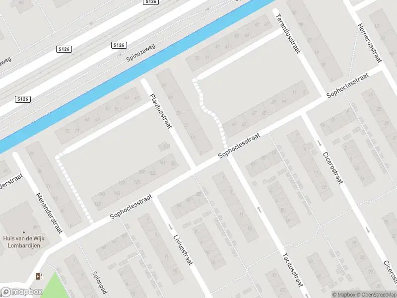 Ambulance met gepaste spoed naar de Plautusstraat in Rotterdam