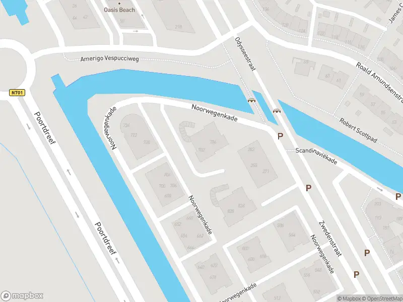 Brandweer met normale urgentie naar de Noorwegenkade in Almere vanwege een liftopsluiting