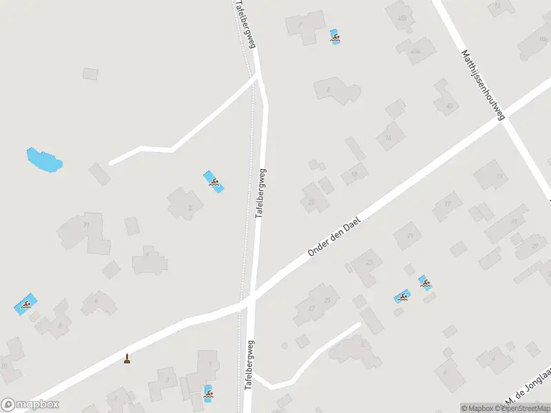 Brandweer met grote spoed naar de Tafelbergweg in Blaricum vanwege gebouwbrand