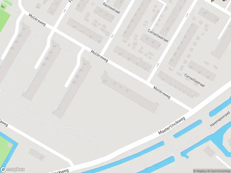 Ambulance naar de Molièreweg in Rotterdam