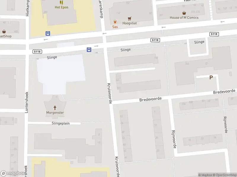 Ambulance met grote spoed naar de Bredevoorde in Rotterdam