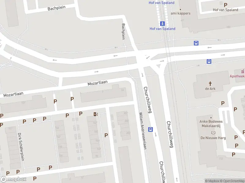 Ambulance met grote spoed naar de Mozartlaan in Schiedam