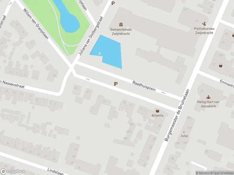 Brandweer met gepaste spoed naar de Raadhuisplein in Zwijndrecht vanwege afgaan automatisch brandalarm