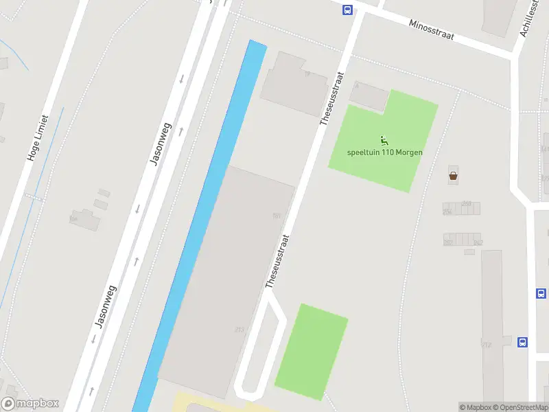 Ambulance met grote spoed naar de Theseusstraat in Rotterdam