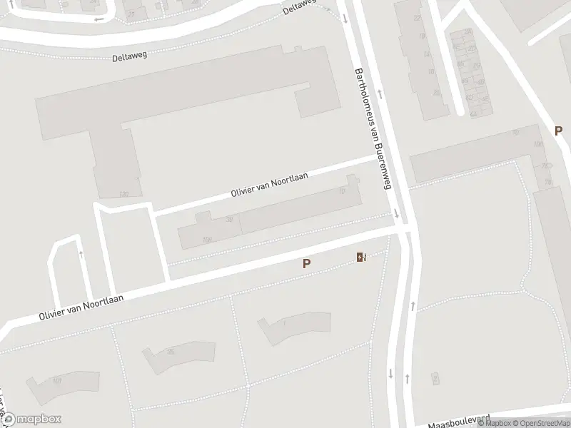 Ambulance met grote spoed naar de Olivier van Noortlaan in Vlaardingen