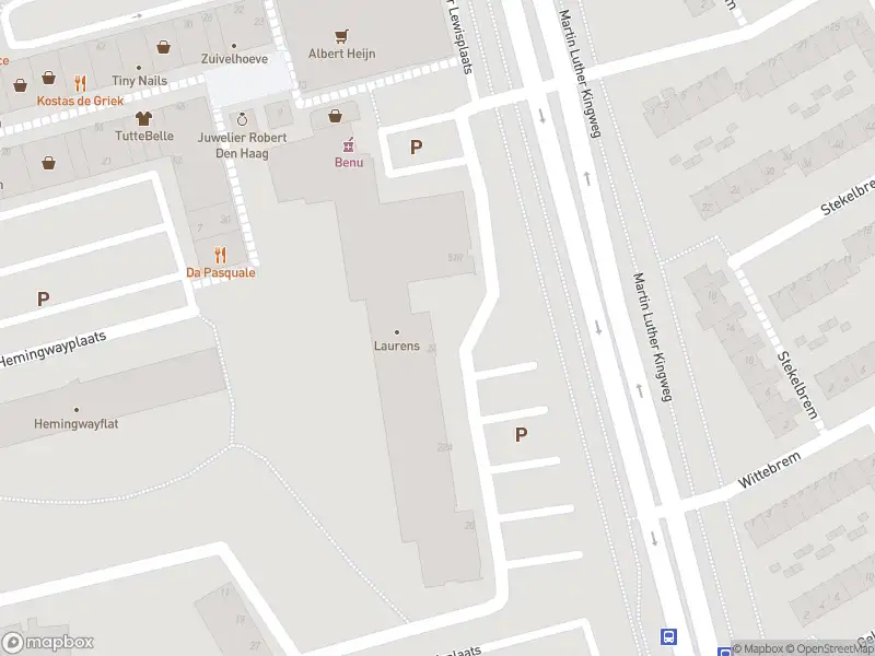 Besteld ambulance vervoer naar de Sinclair Lewisplaats in Rotterdam