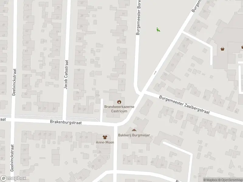 Brandweer naar de Burgemeester Boreelstraat in Castricum