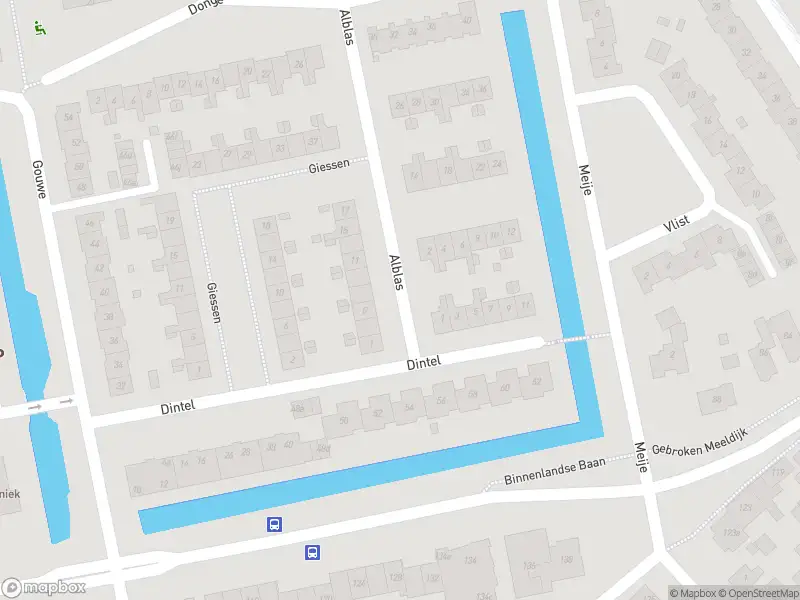 Ambulance met gepaste spoed naar de Alblas in Barendrecht