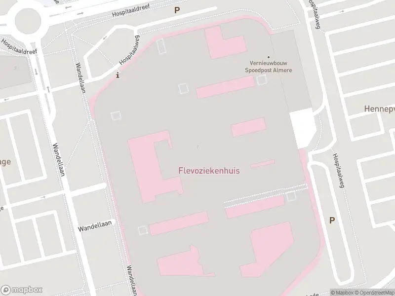 Besteld ambulance vervoer naar de Hospitaalweg in Almere