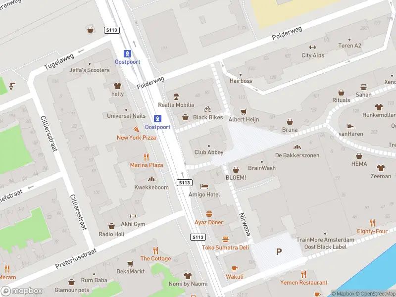 Brandweer met grote spoed naar de Land van Cocagneplein in Amsterdam