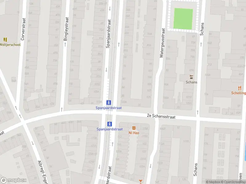 Ambulance met grote spoed naar de Spanjaardstraat in Rotterdam