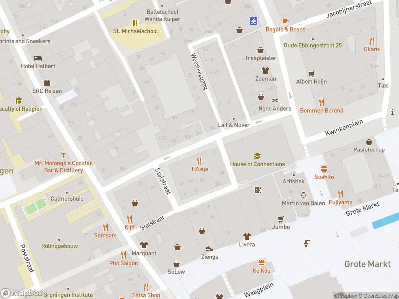 Politie met grote spoed naar de Rodeweeshuisstraat in Groningen vanwege steekincident