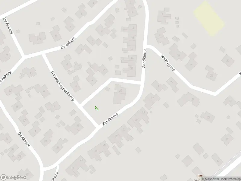 Brandweer met grote spoed naar de Stofakkers in Ruinen vanwege gebouwbrand