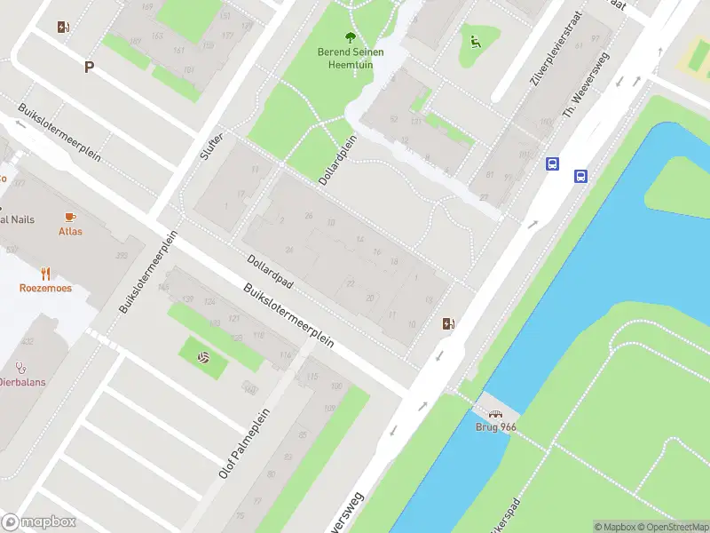 Ambulance met gepaste spoed naar de Dollardpad in Amsterdam