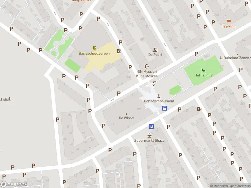 Brandweer met gepaste spoed naar de Betsy Perkstraat in 's-Gravenhage