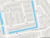 Ambulance met gepaste spoed naar de Alblas in Barendrecht