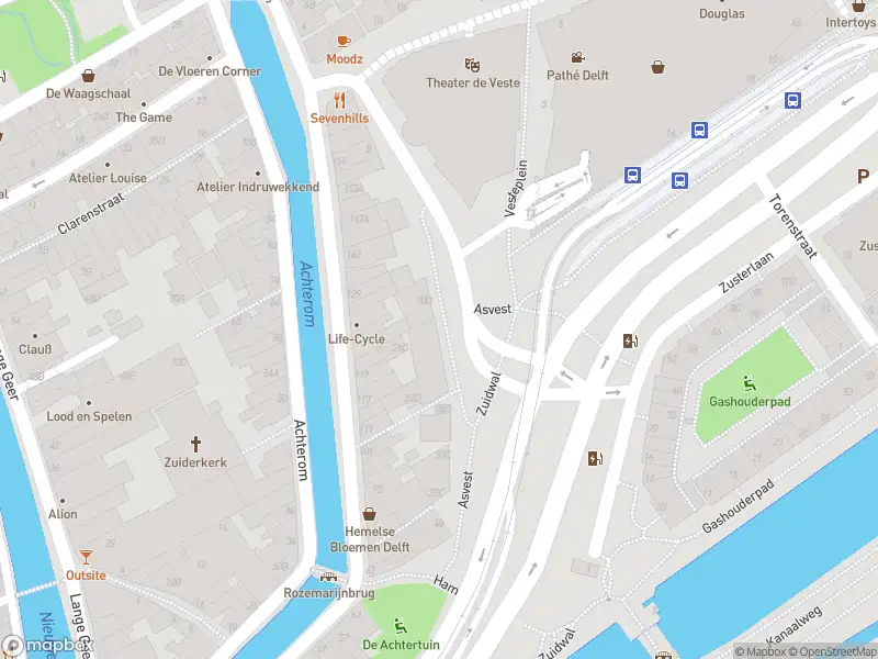 Brandweer met grote spoed naar de Asvest in Delft vanwege voertuigbrand