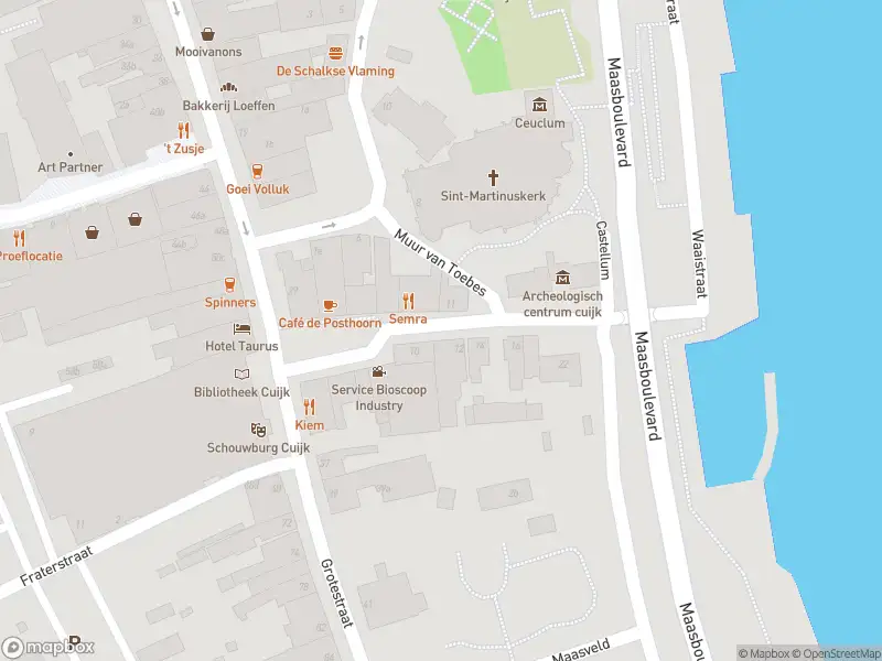 Politie naar de Maasstraat in Cuijk vanwege ongeval met letsel