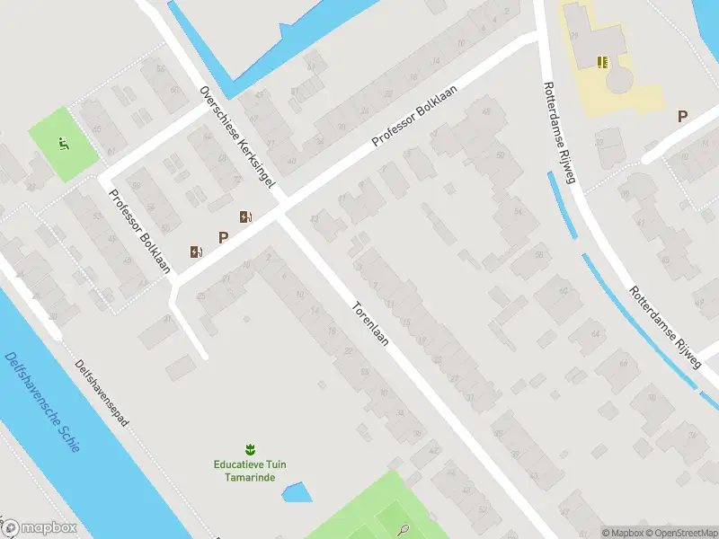 Ambulance met grote spoed naar de Torenlaan in Rotterdam