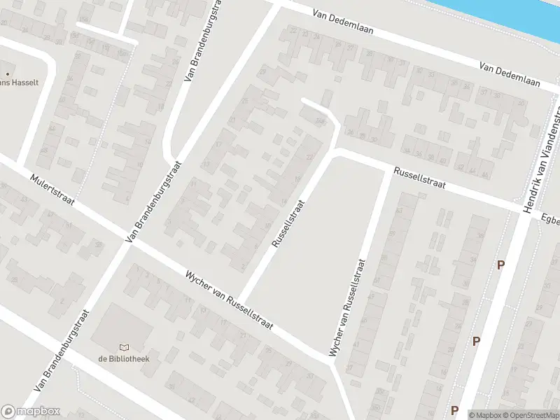 Brandweer met grote spoed naar de Wycher van Russellstraat in Hasselt vanwege gebouwbrand